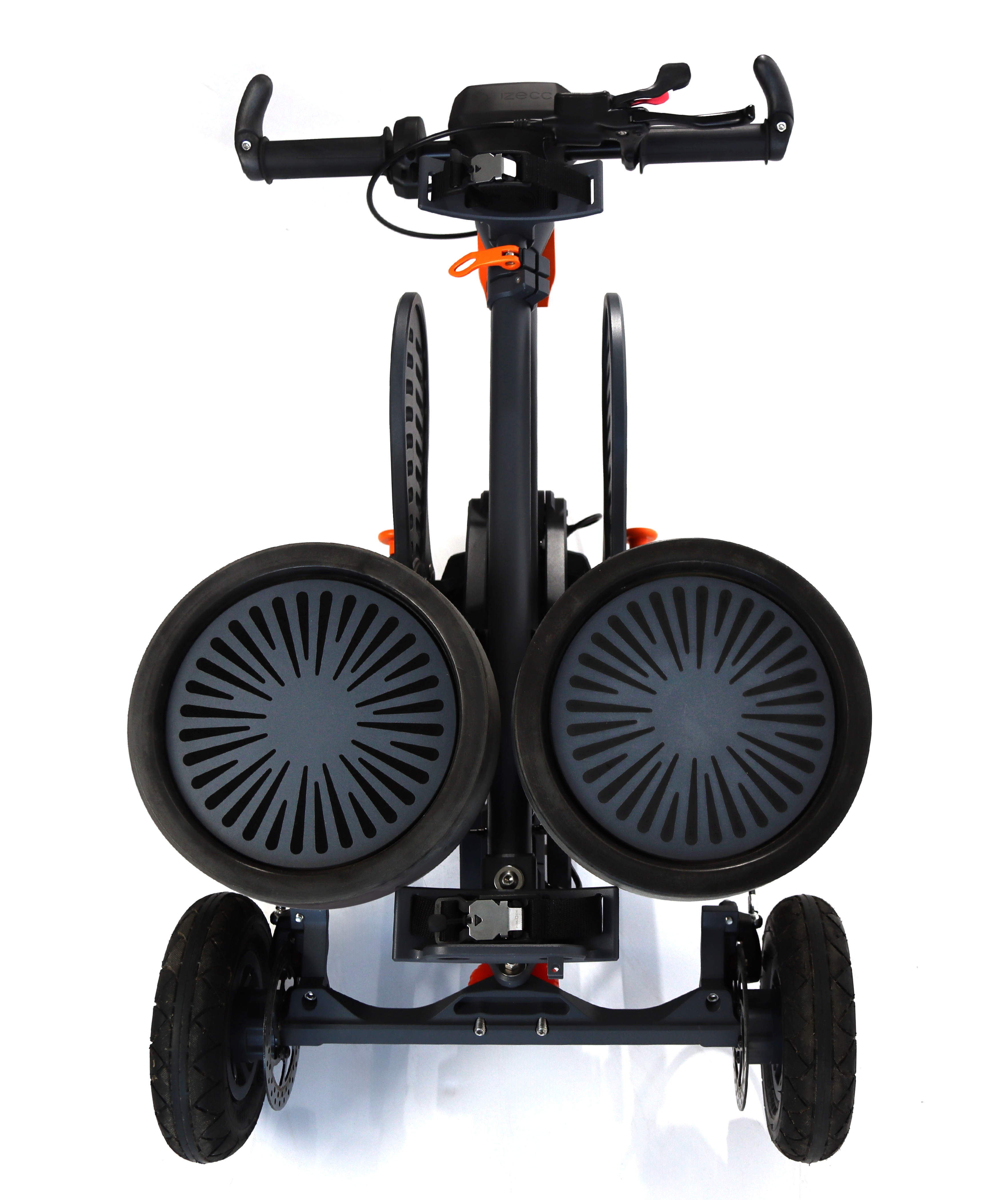 izecc – Single-Ride-On Golf Trolley - SPACE GRAY